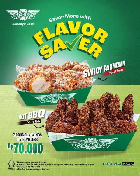 Promo Wingstop Flavor Saver