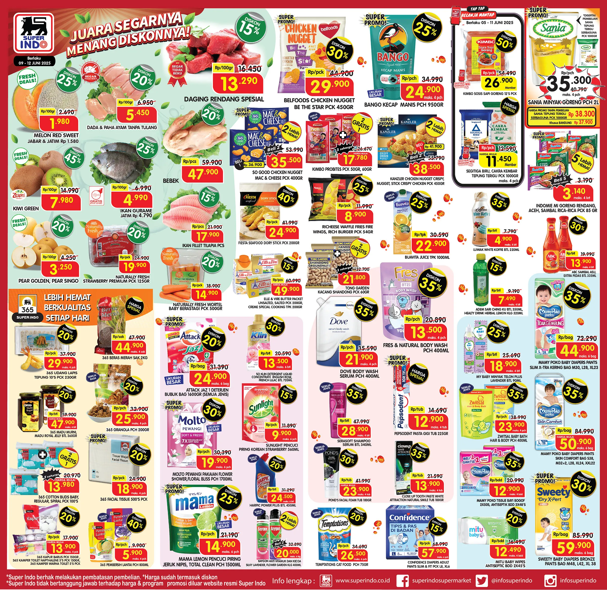 Promo Superindo Weekday 9-12 Juni 2025
