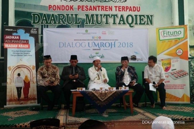 Generali Indonesia beri edukasi asuransi syariah dan wakaf pada calon jemaah umrah