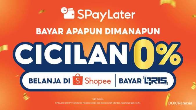 SPayLater Berikan Promo Cicilan 0% Beli Sekarang Bayar Bulan Depan