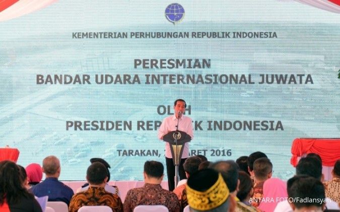 Bandara Juwata Tarakan diresmikan Presiden Jokowi