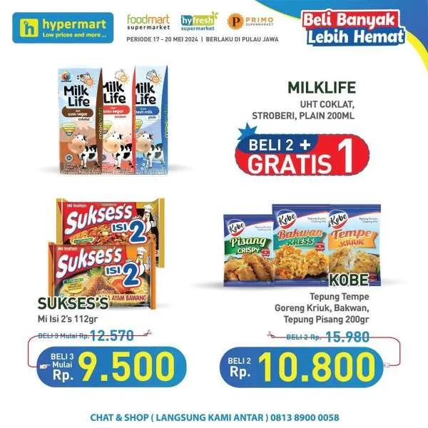 Promo Hypermart Beli Banyak Lebih Hemat Periode 17-20 Mei 2024