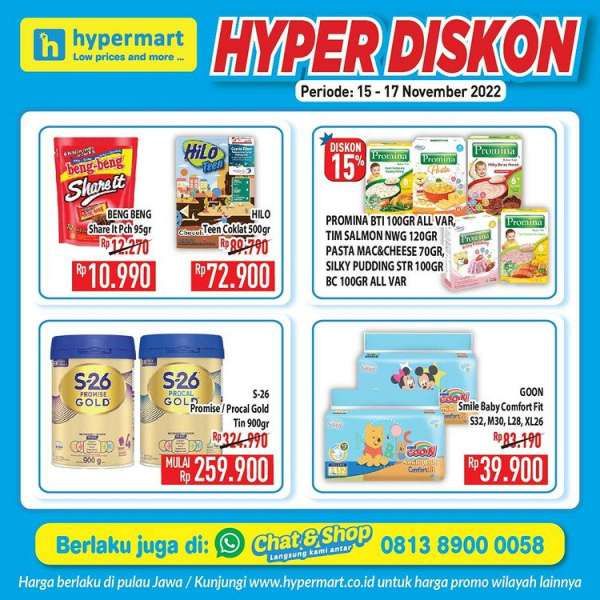 Katalog promo Hypermart 15-17 November 2022