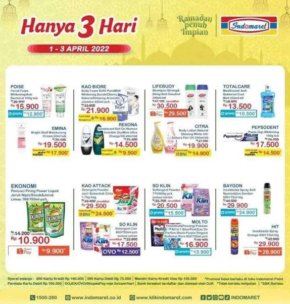 Promo JSM Indomaret 1-3 April 2022