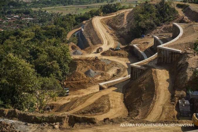 Progres Proyek Jalan Kretek-Girijati Garapan Waskita Karya (WSKT) Capai 85,33%