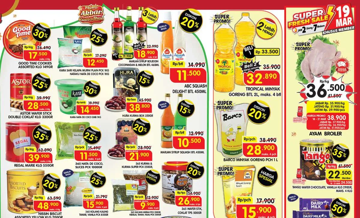 Promo Superindo Hari Ini, Sirup Marjan dan Indomie Beli 3 Lebih Hemat