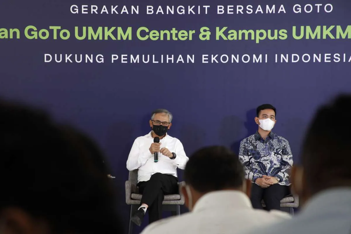 Gibran optimistis gerakan #BangkitBersama GoTo bisa jadi penggerak ekonomi di Solo