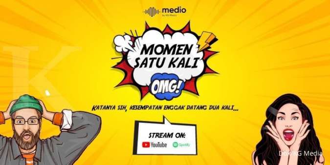 Podcast Momen Satu Kali: Kocak, Interaktif, dan Reflektif