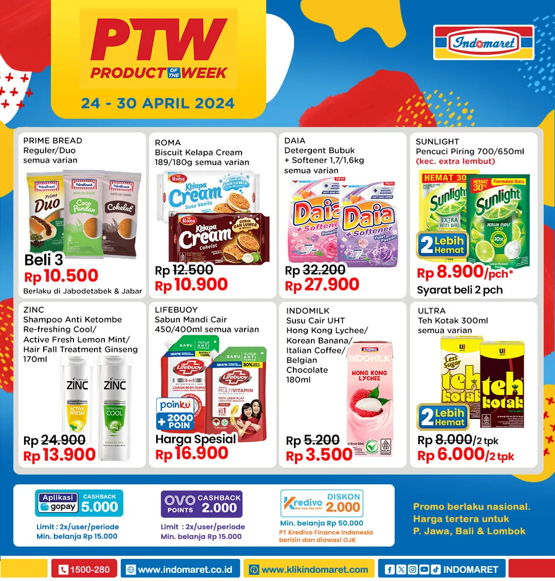 Promo PTW Indomaret Periode 24-30 April 2024