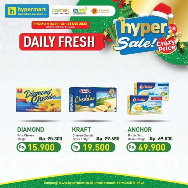 Promo JSM Hypermart Hyper Diskon Weekend Periode 22-25 Desember 2023