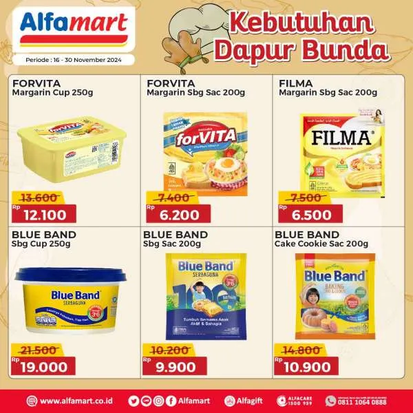 Promo Alfamart Kebutuhan Dapur Periode 16-30 November 2024