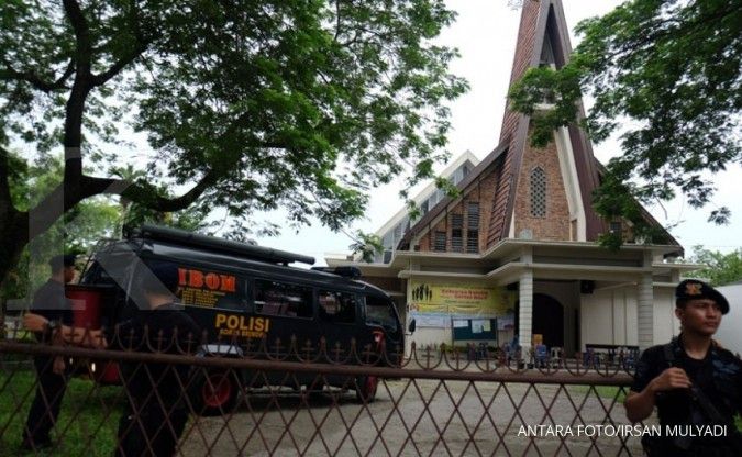 Teror bom di Gereja Katolik Santo Yosep Medan