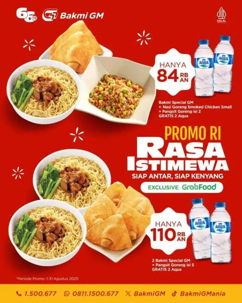 Promo Bakmi GM Rasa Istimewa Agustus 2025