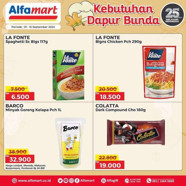 Promo Alfamart 1-15 September 2024 Spesial Kebutuhan Dapur