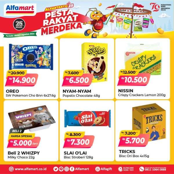 Promo Alfamart Pesta Merdeka Mulai 1 Agustus 2024