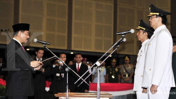 Apa agenda Jokowi di hari pertama bekerja?