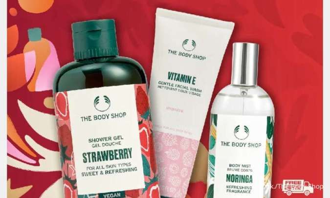 Promo The Body Shop Year End Sale 15-24 Desember 2025, Skin Tint-Sampo Diskon 50%