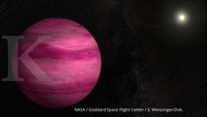 NASA tangkap citra planet yang begitu indah di luar tata surya, ini keistimewaannya