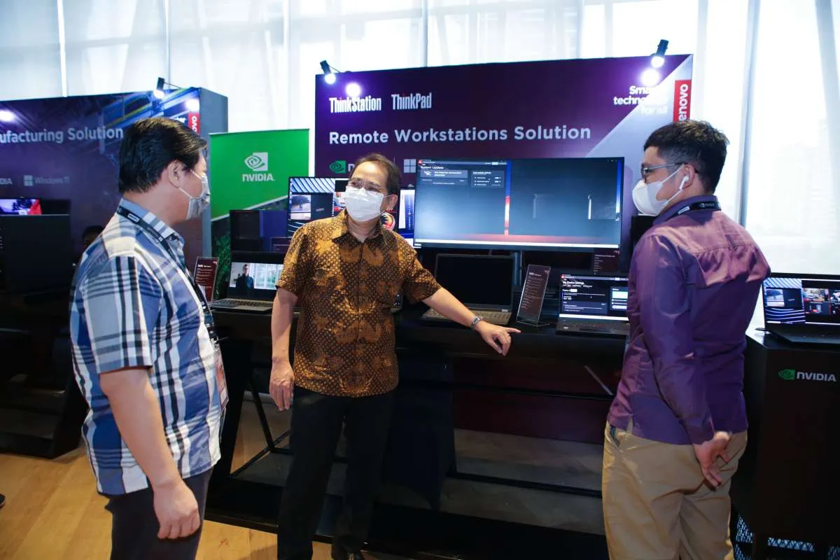 Lenovo Indonesia Jawab Tantangan Teknologi lewat Peluncuran Produk Workstation 