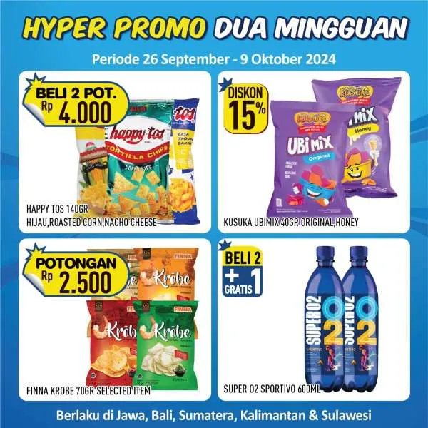 Promo Hypermart Dua Mingguan Periode 26 September-9 Oktober 2024