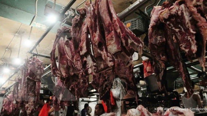 Daging impor sudah beredar di 3 pasar tradisional