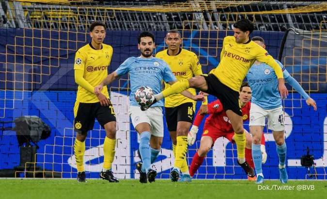 Borussia Dortmund vs Man City: Tekuk Die Borussen 1-2, The Citizens ke semifinal