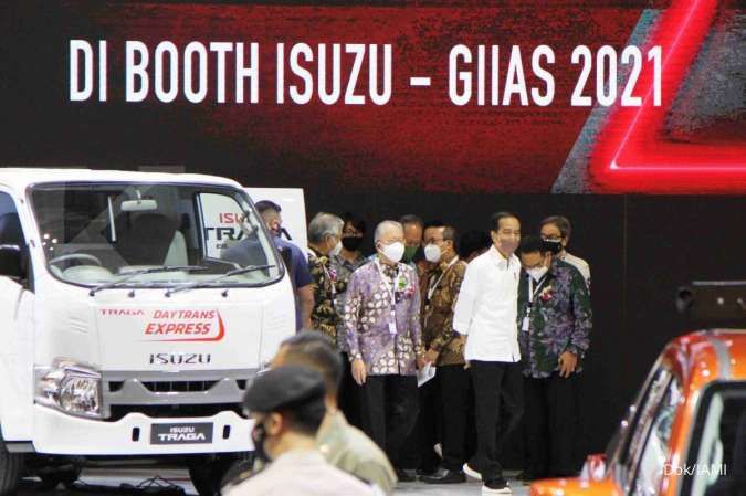 Isuzu berhasil mencatatkan penjualan sebanyak 459 unit pada GIIAS 2021