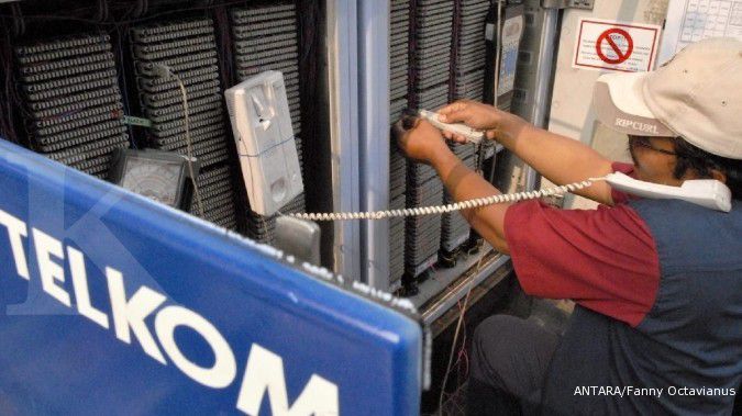 Triwulan satu, Telkom akan tarik pinjaman Rp 4,5 T