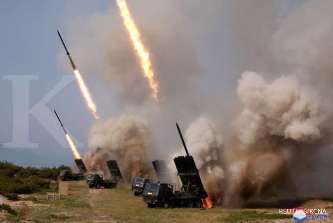Pamer senjata baru, Korea Utara gelar parade militer besar-besaran akhir pekan ini