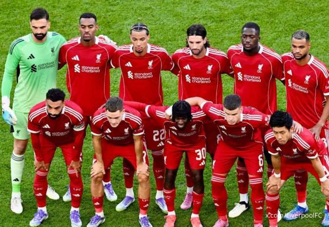 Prediksi Susunan Pemain Liverpool di Community Shield, Minggu (10/8)