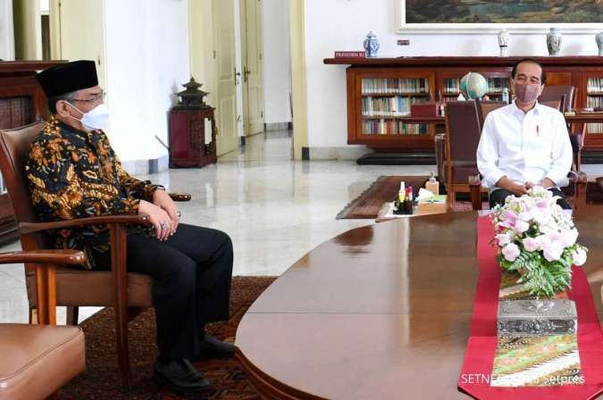 Ketua Umum PBNU Gus Yahya Temui Jokowi, Ini yang Dibahas