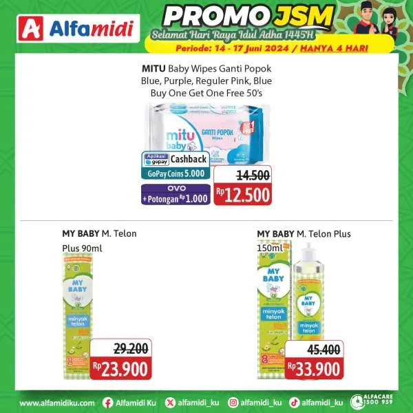 Promo JSM Alfamidi Hanya 4 Hari Spesial Idul Adha Periode 14-17 Juni 2024