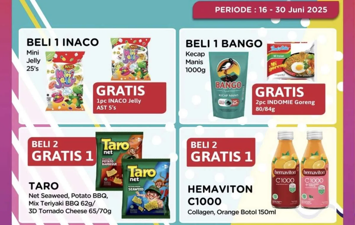 Promo Alfamidi Ngartis sampai 30 Juni 2025, Hot Wheels-Kispray Beli 2 Gratis 1