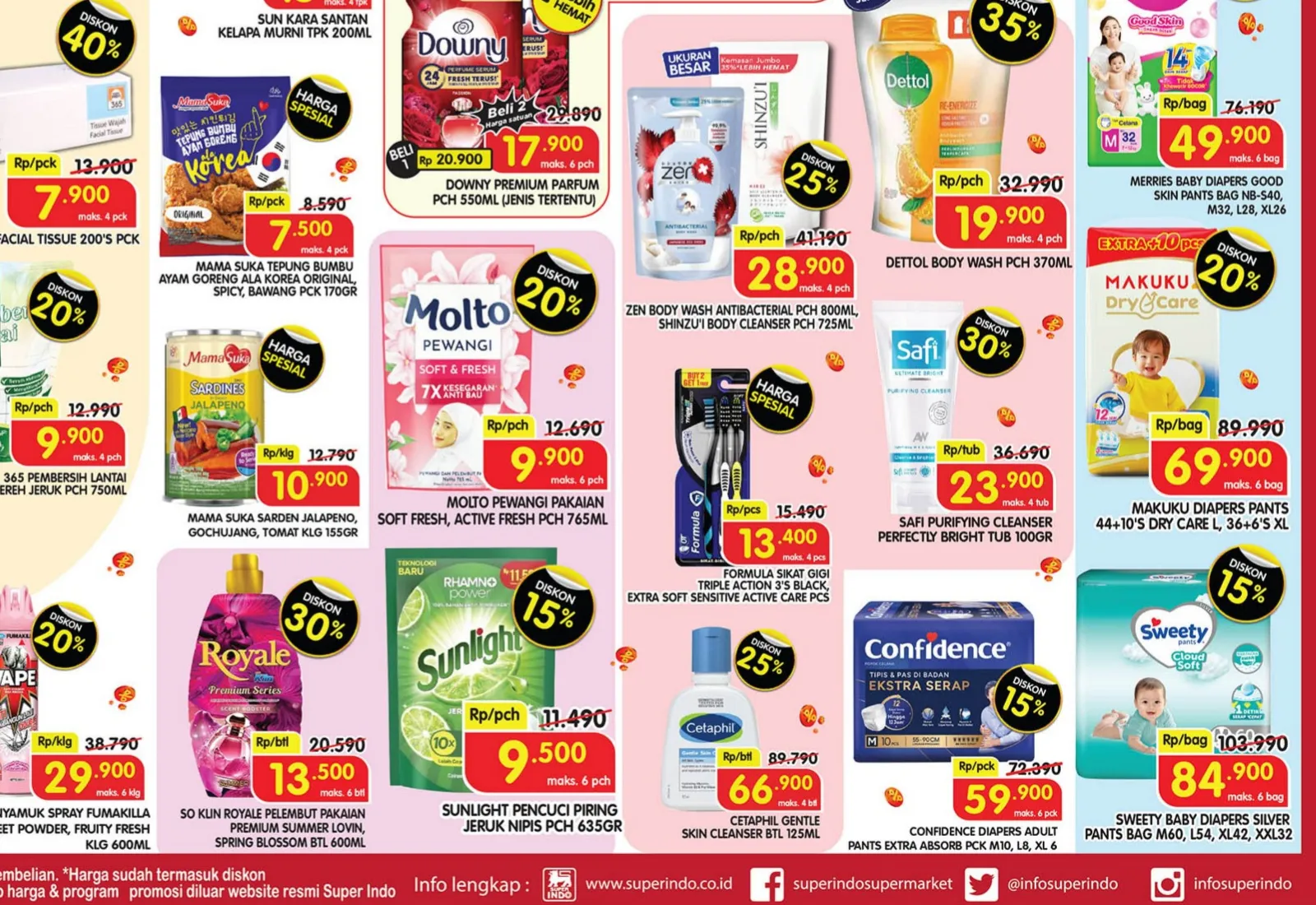 Promo Superindo Weekday Periode 20-23 Oktober 2025