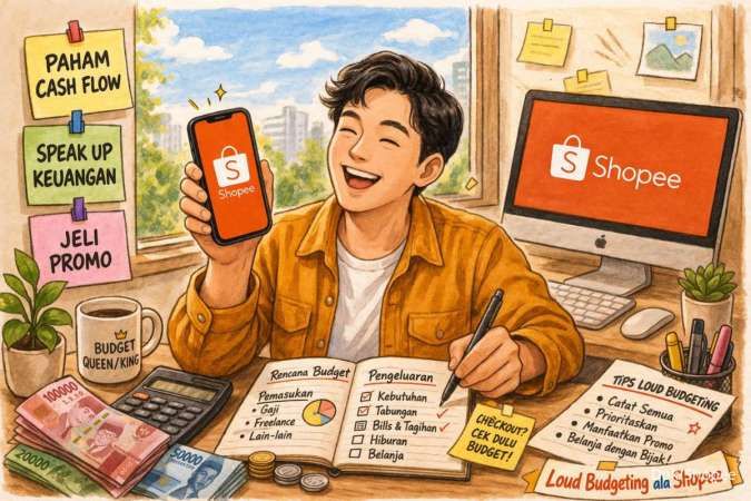 Tips Loud Budgeting demi Gaya Hidup Hemat di Era Digital