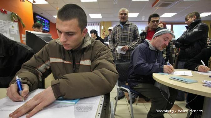 Klaim pengangguran AS rekor terendah empat tahun