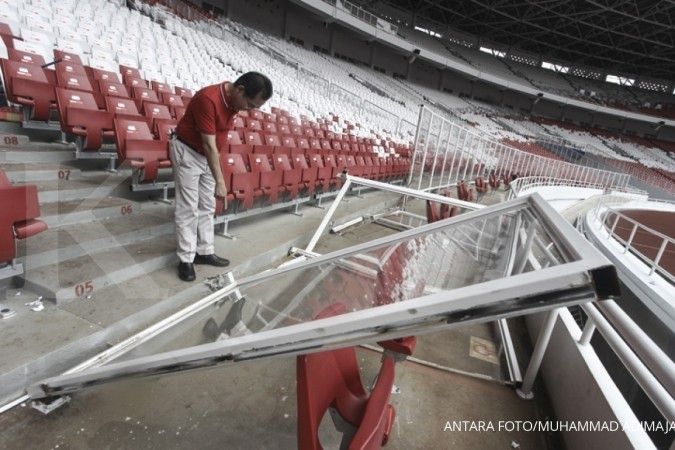 Kerusakan stadion GBK ditanggung penyelenggara Piala Presiden