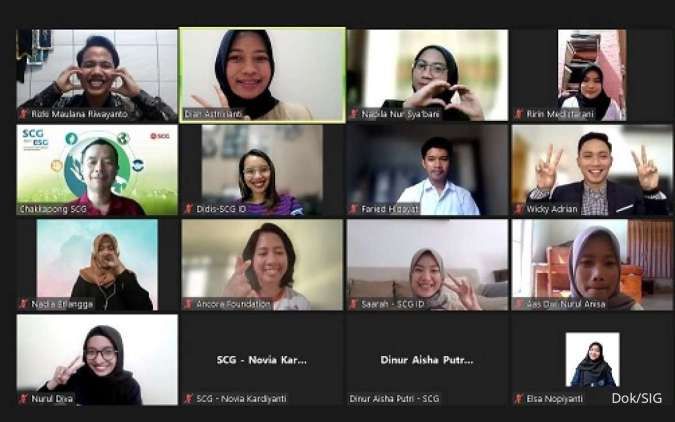 SCG Gelar Sesi Pengembangan Diri 13 Penerima Beasiswa Sharing The Dream 2022