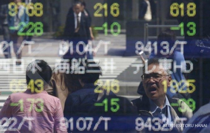 Sebagian besar saham Asia naik dipimpin Jepang
