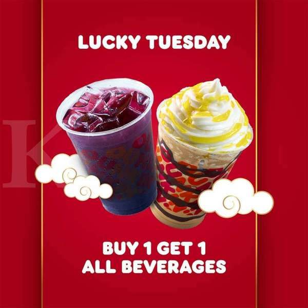 Promo Dunkin’ Donuts Lucky Tuesday 