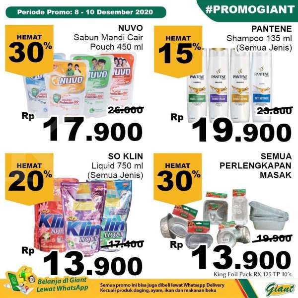 Promo Giant weekday 8-10 Desember 2020 