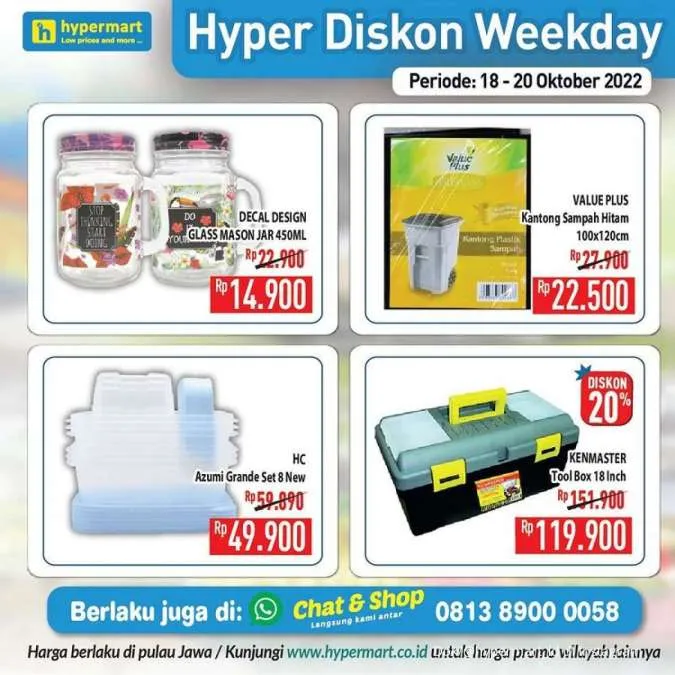 Katalog Promo Hypermart Berlaku 18-20 Oktober 2022