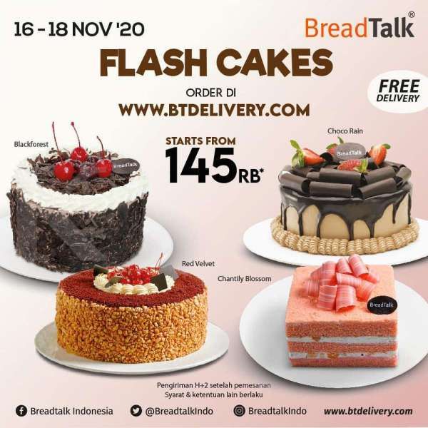 Promo BreadTalk periode 16-18 November 2020