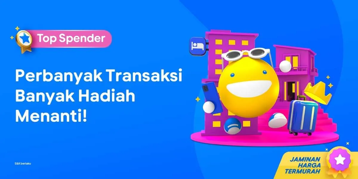 Jadi Top Spender tiket.com,Menangkan Hadiah Gratis Menginap di Hotel di Bali, Bangkok