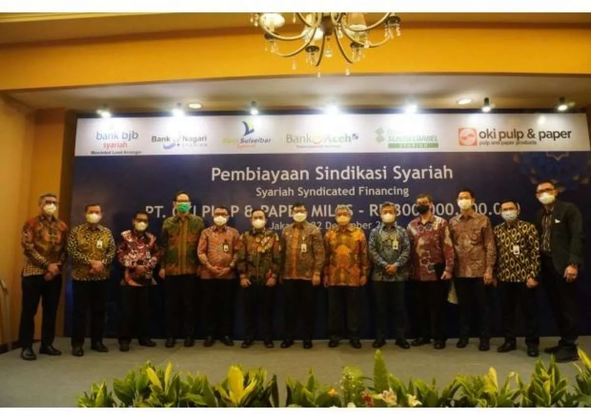 Bank BJB Syariah Pimpin Pembiayaan Sindikasi Rp 300 Miliar Ke Oki Pulp & Paper Mills