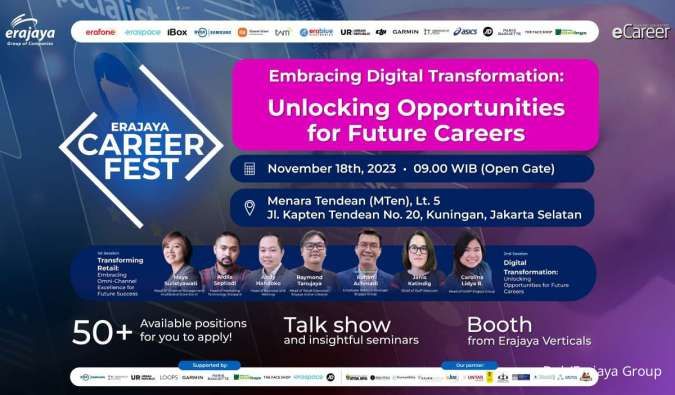 Erajaya Group Tawarkan Berkarier di Industri Retail lewat Erajaya Career Fest 2023