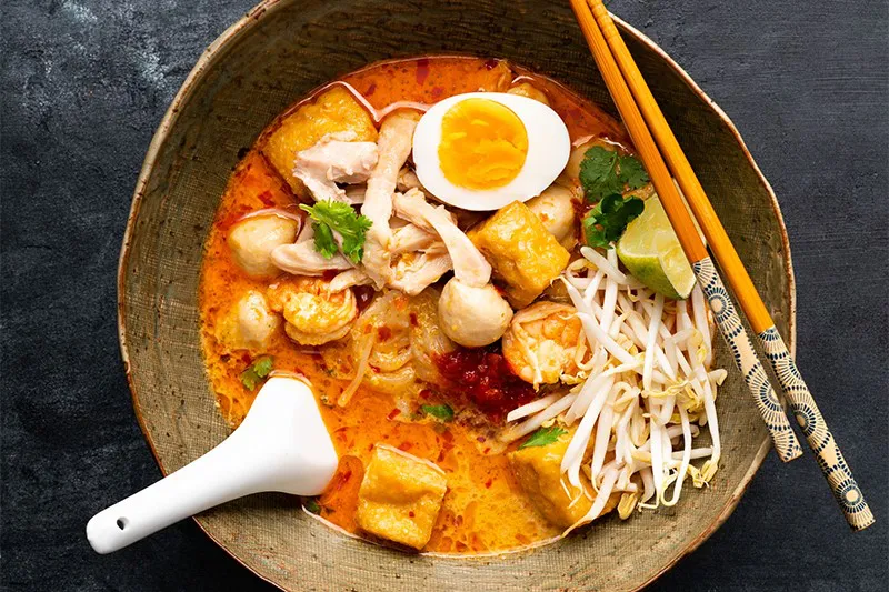 Laksa Lemak khas Malaysia