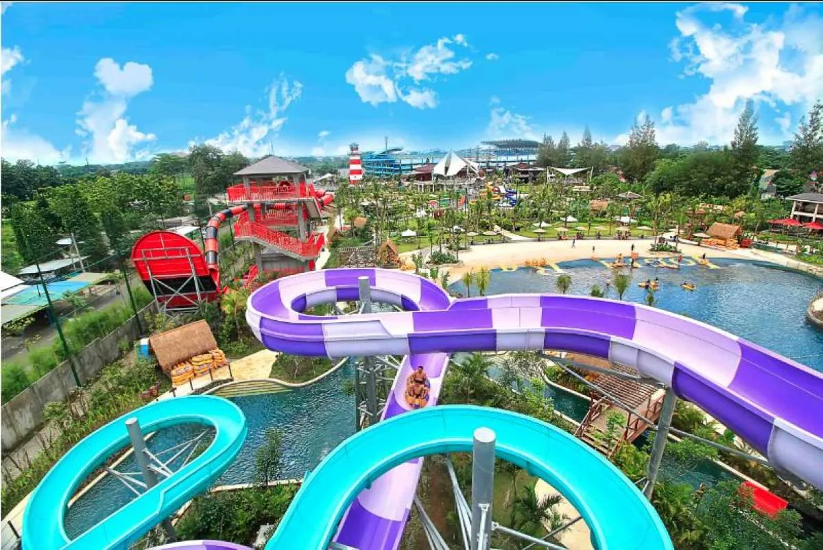 Jogja Bay Waterpark, tempat berenang yang cocok untuk keluarga 