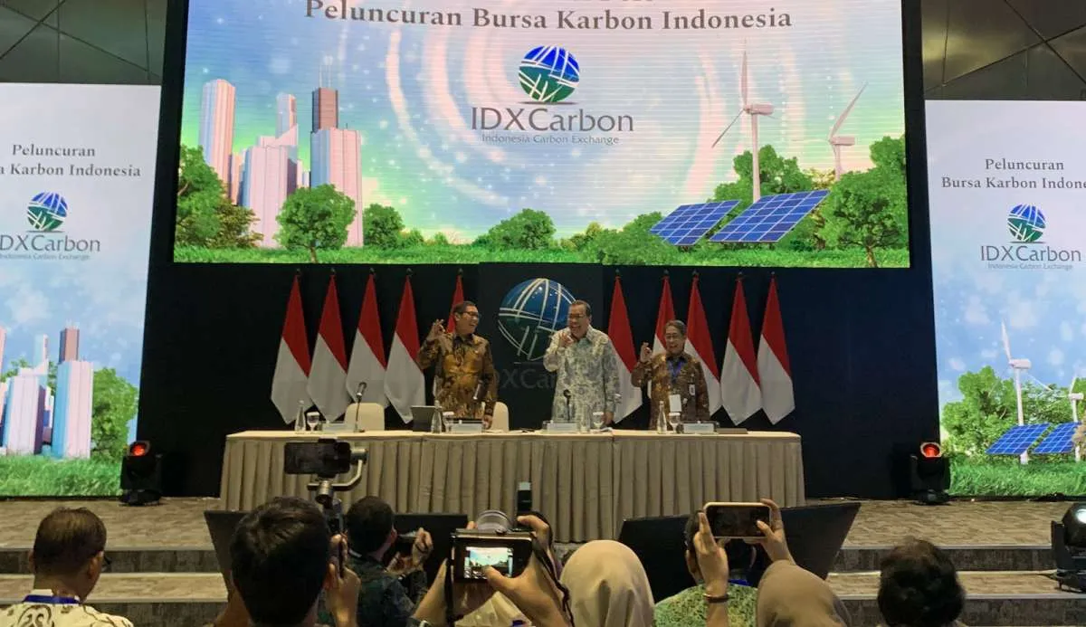 Bursa Karbon Resmi Meluncur, Siap Berkontribusi Tekan Emisi Karbon Global