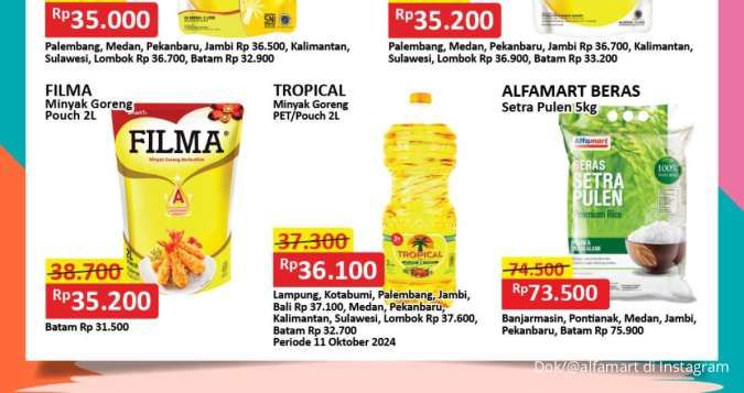 Promo Minyak Goreng di Alfamart & Superindo Weekend Berakhir Besok, Jangan Lewatkan!